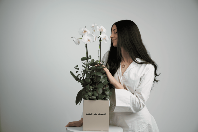 The one orchid plant